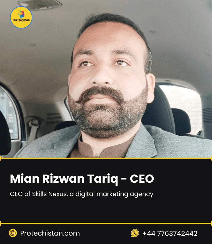 Mian Rizwan Tariq – CEO at Skills Nexus