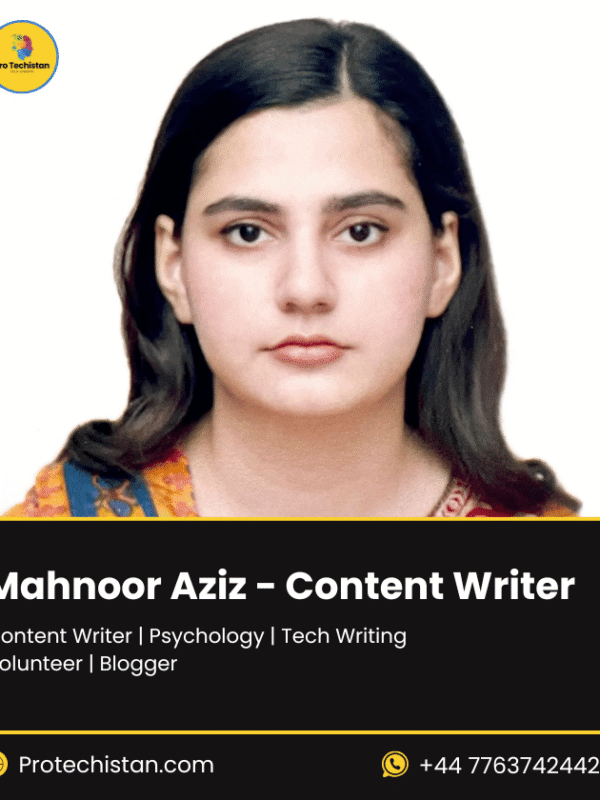 Mahnoor Aziz – Content Writer