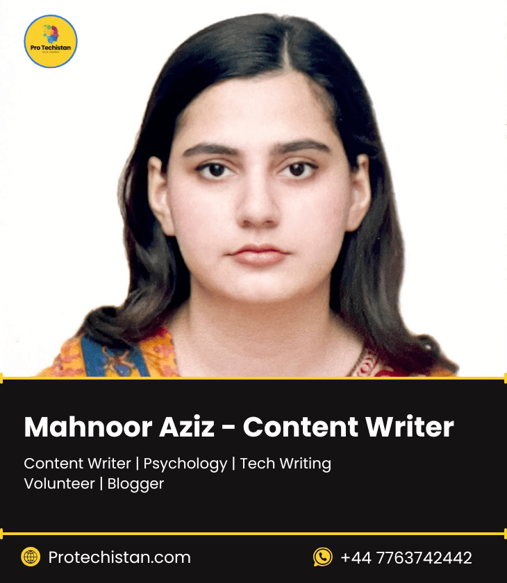 Mahnoor Aziz – Content Writer