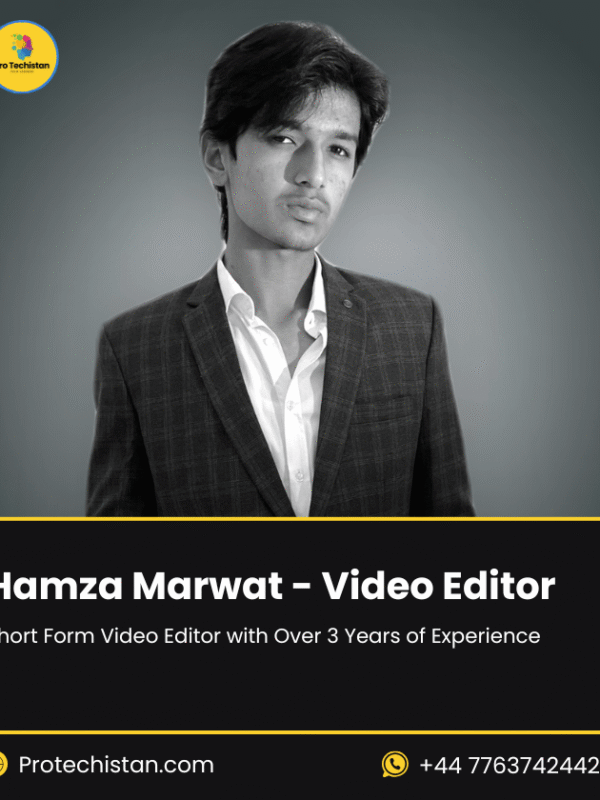 Hamza Marwat – Video Editor