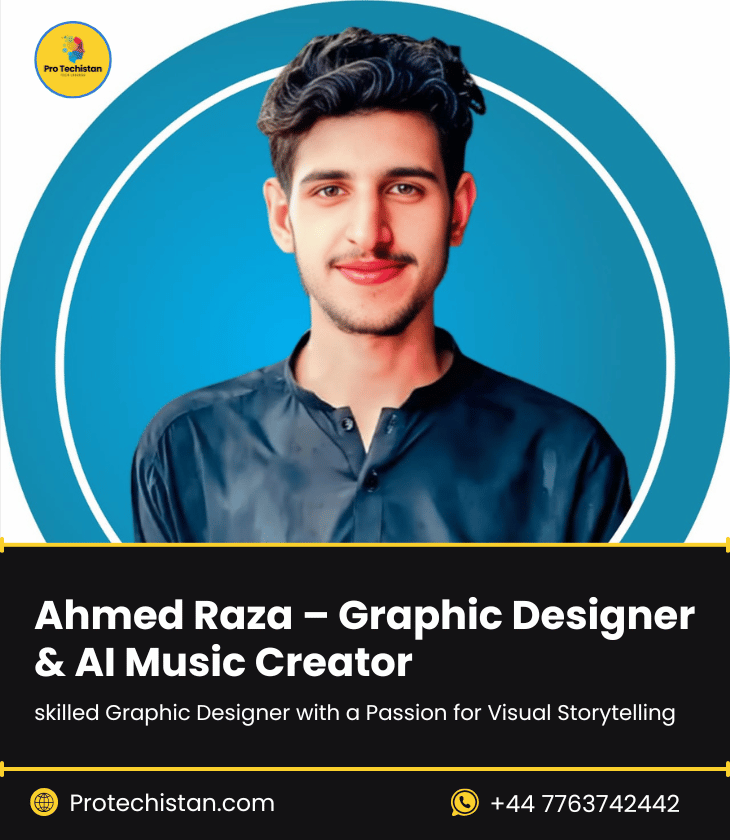 Ahmed Raza – Designer & AI Creator