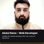 Abdul Rana – Web Developer