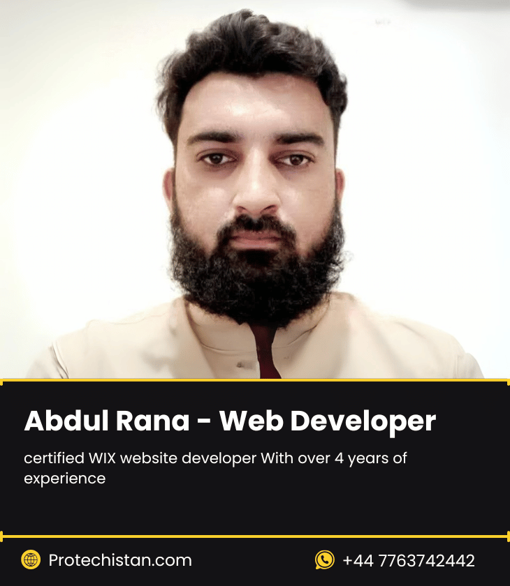 Abdul Rana – Web Developer